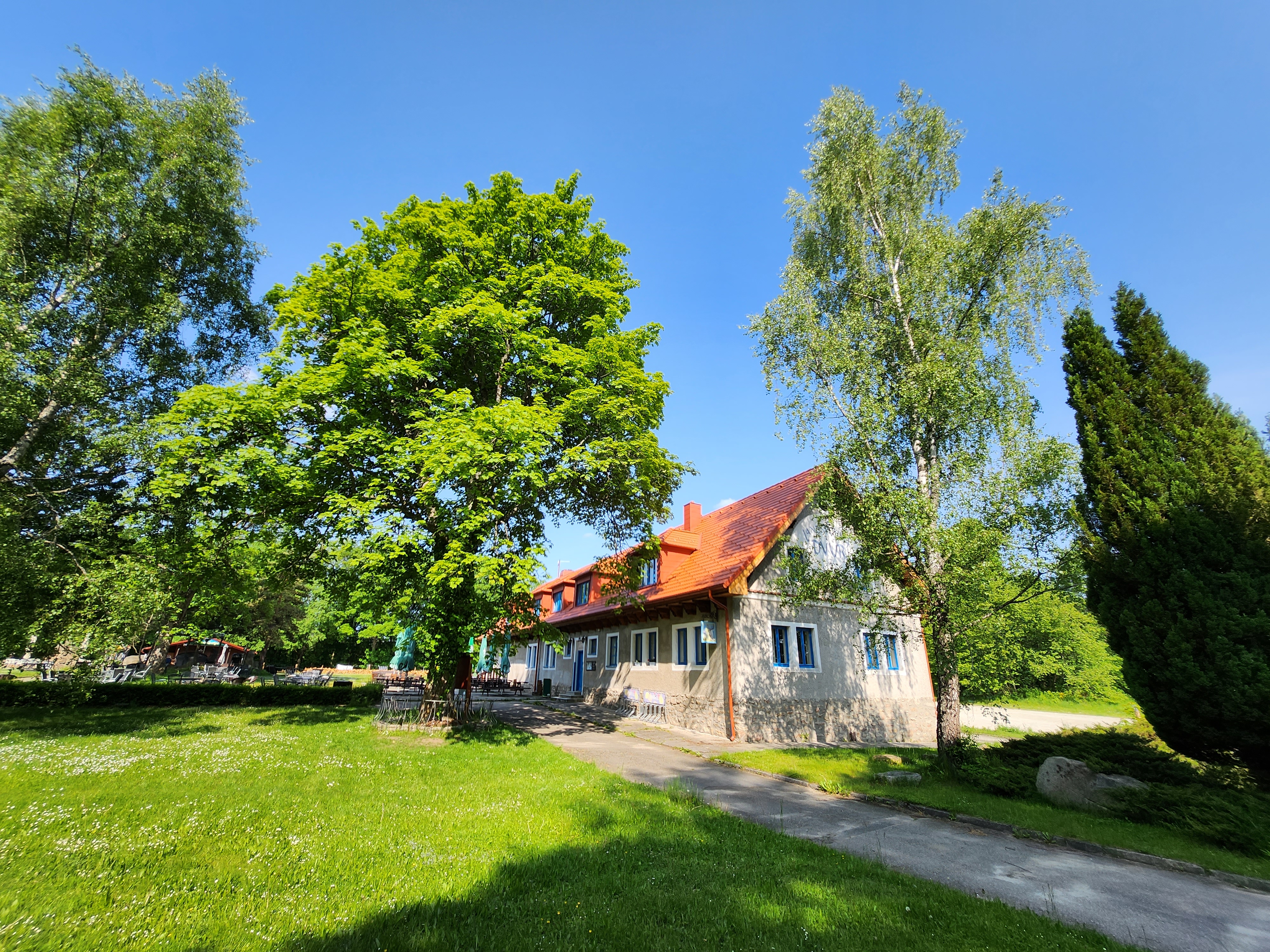 Ubytování přímo pod hradem Landštejn